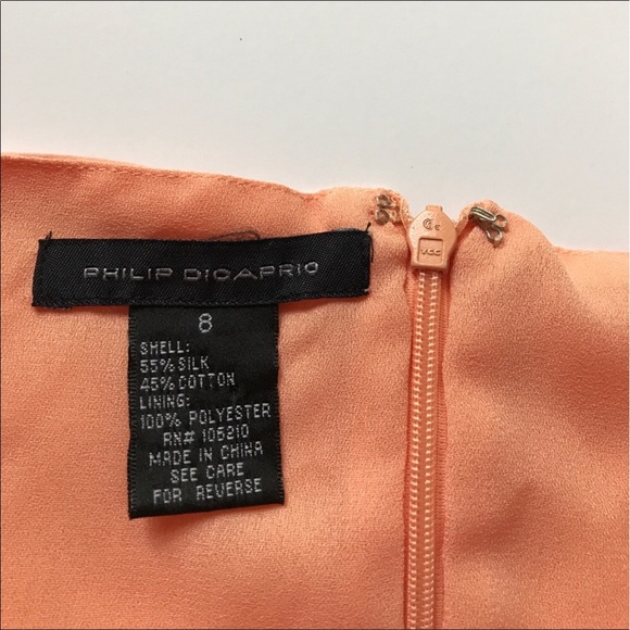 Philip DiCaprio color block Silk Dress - Picture 5 of 7